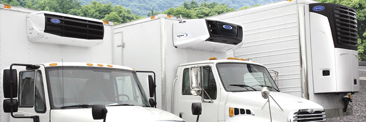 Camiones con equipamiento de reffrigeración Carrier